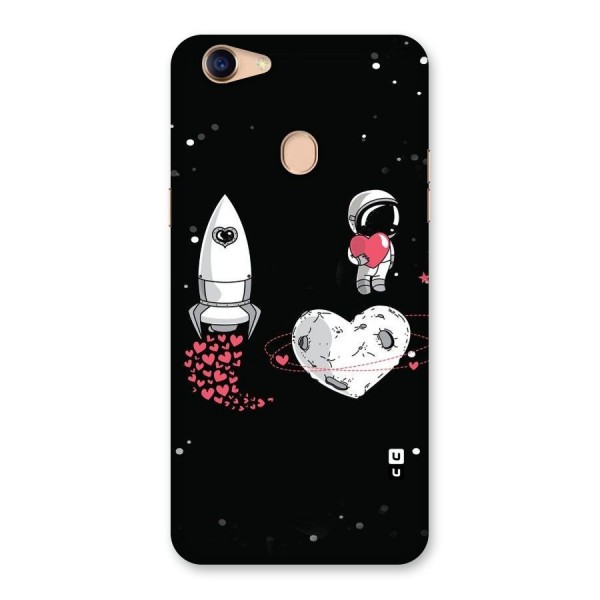 Spaceman Love Back Case for Oppo F5 Youth
